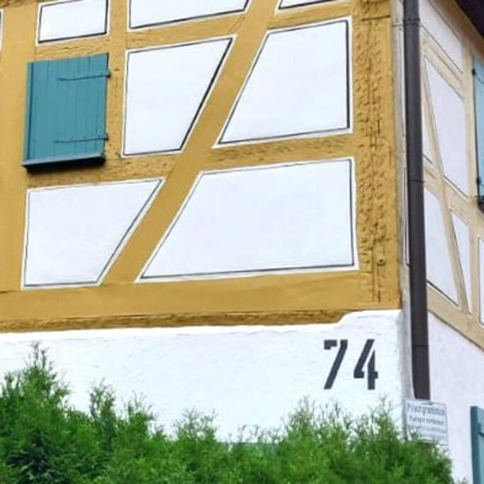 Fachwerk Maisonette In Nuertingen Exterior photo
