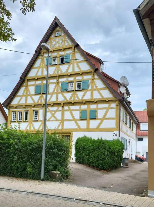 Fachwerk Maisonette In Nuertingen Exterior photo